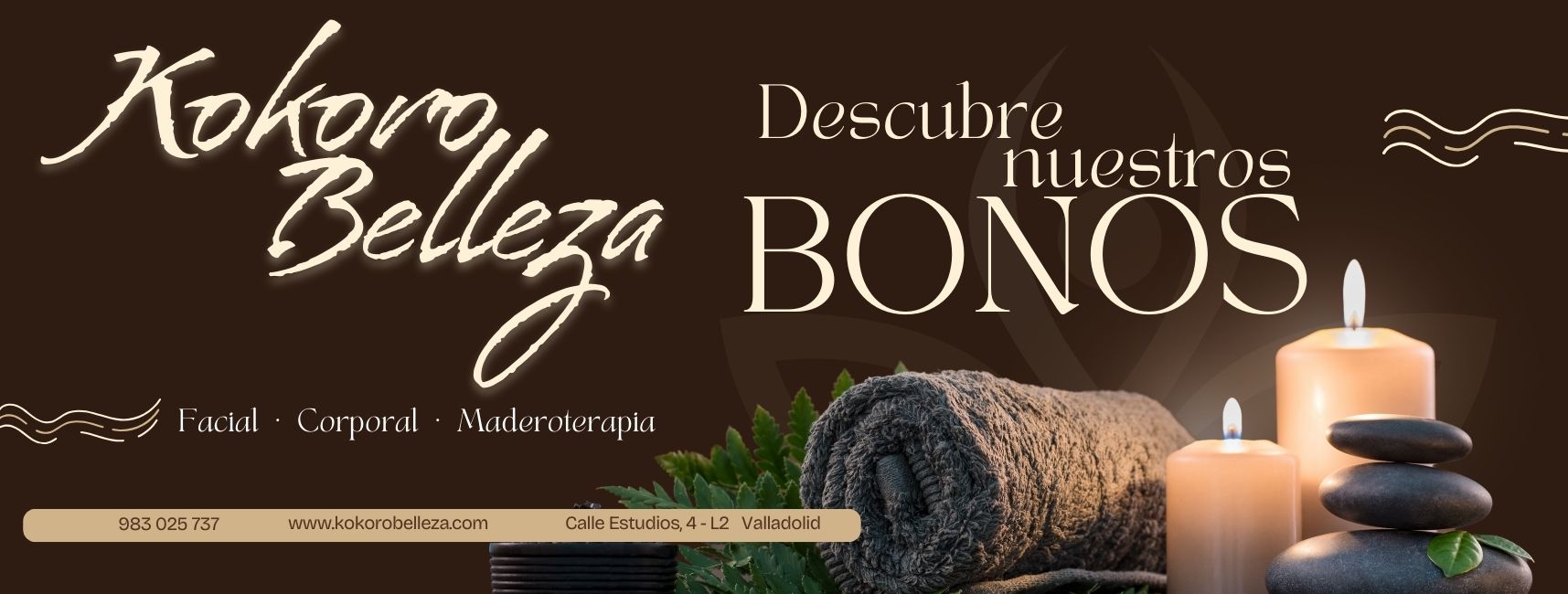 Bonos regalo de peluquería y masajes en Valladolid